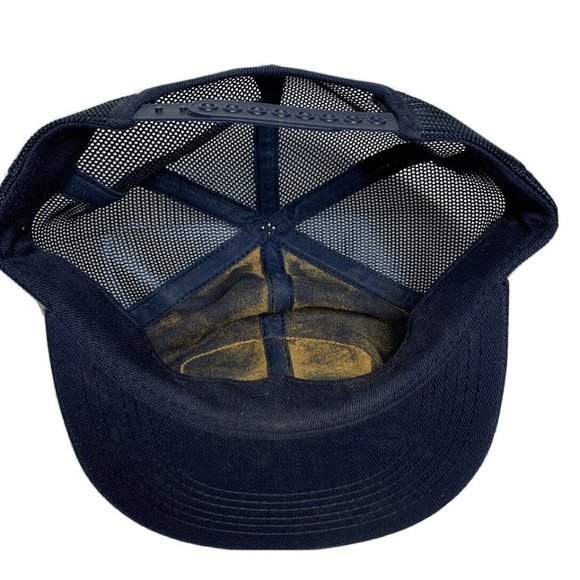 Vintage K Products Sewn Patch Mesh Hat SnapBack - Picture 4 of 6